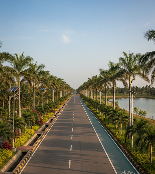 Landscape view of premium residential land and villa plots for sale in Kallakurichi